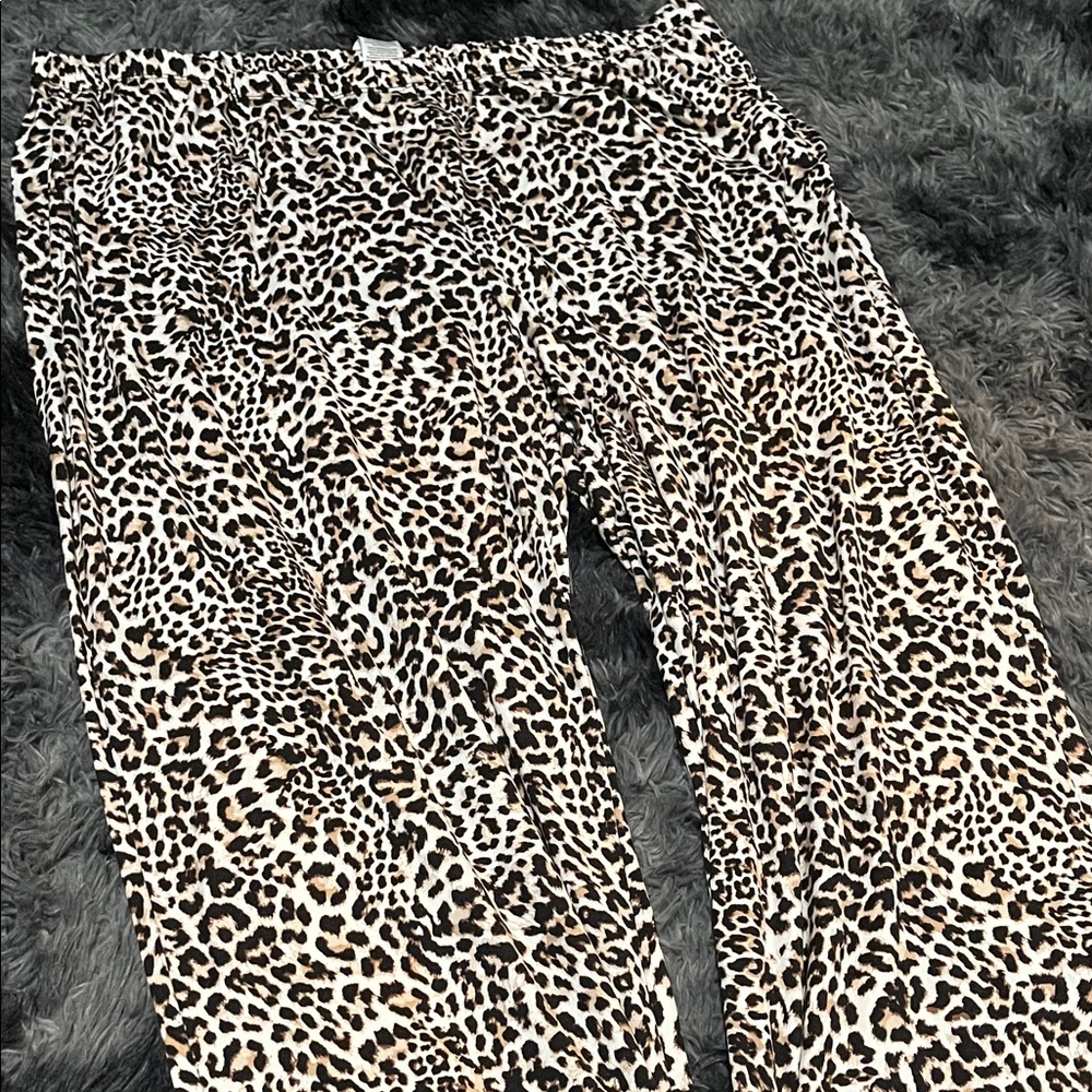 Leopard Print Pants